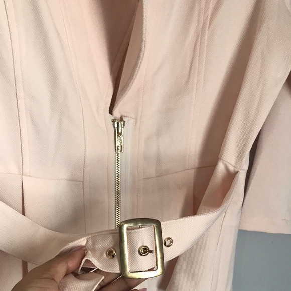 Fashion Nova Prim and Proper Jacket Light Pink - Picture 7 of 8